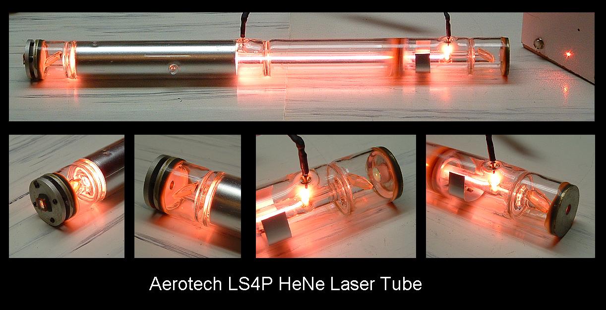 Aerotech LS4P HeNe Laser Tube Experimental Engineering