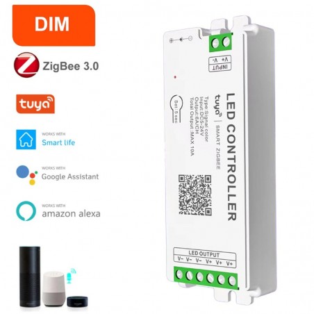 Tuya 4-Zone Zigbee Smart Controller: Universal for All LEDs
