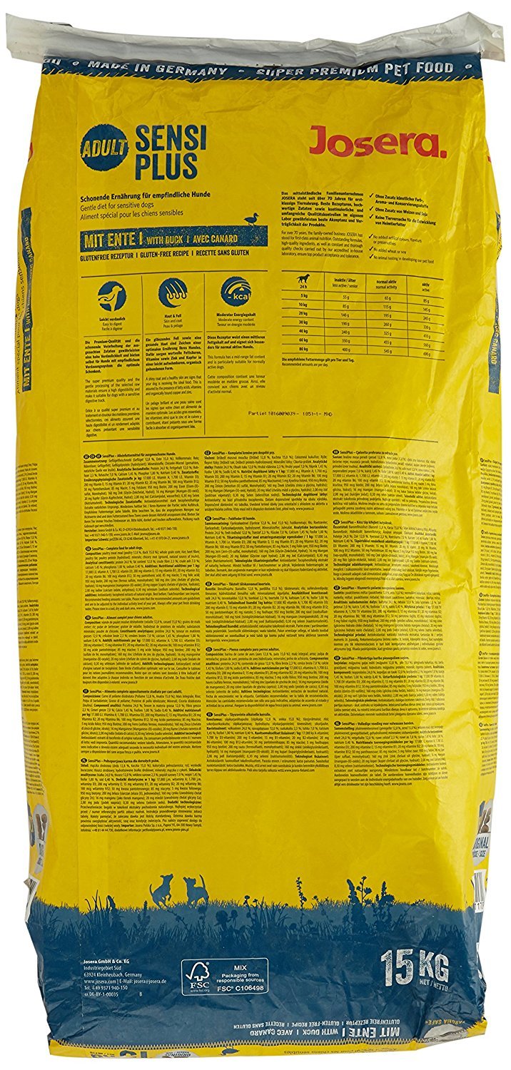 Josera SensiPlus im TÜVzertifizierten Test Hundefutter Vergleiche