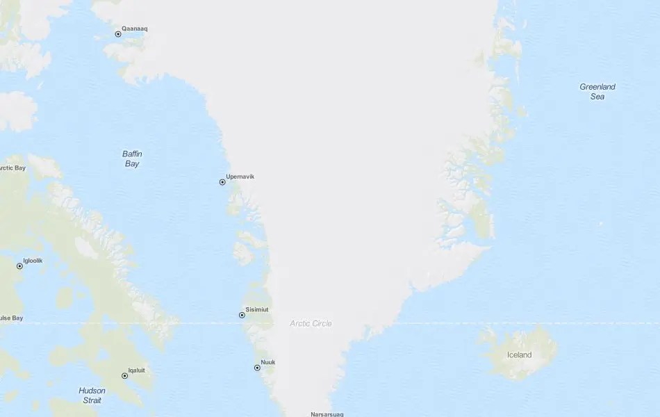 Download Greenland Map Software for Your GPS