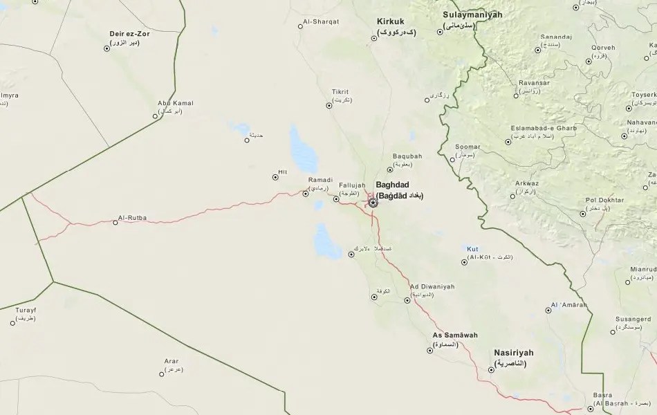 Download Iraq Map Software for Your GPS