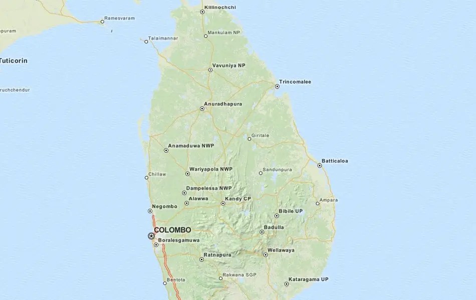 Download Sri Lanka Map Software for Your GPS