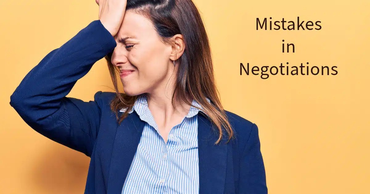 Learning from Negotiation Mistakes • Expert Negotiator