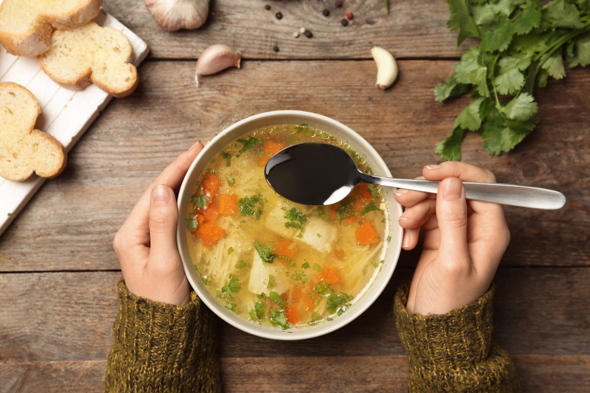 Hühnersuppe ist wirklich gesund!