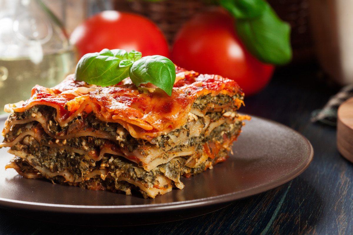 SpinatLasagne ein leckeres DiätRezept experto.de