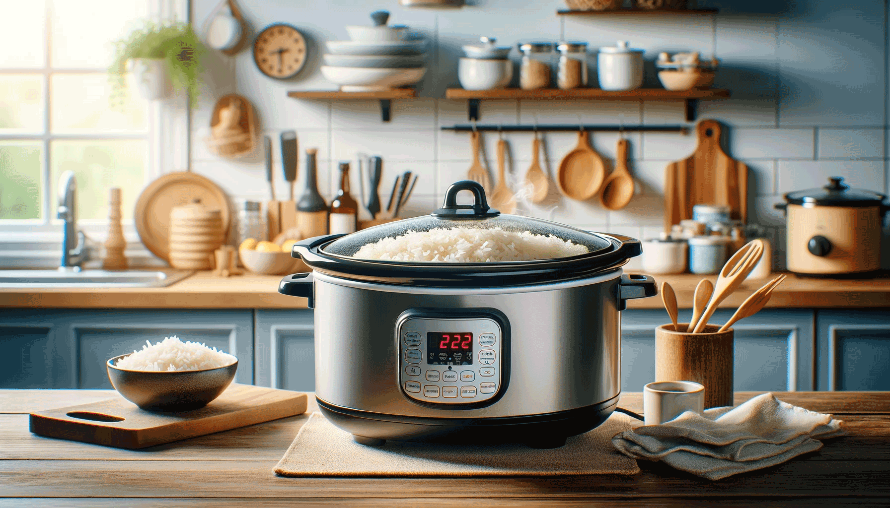 How to Keep Rice Warm in a Slow Cooker