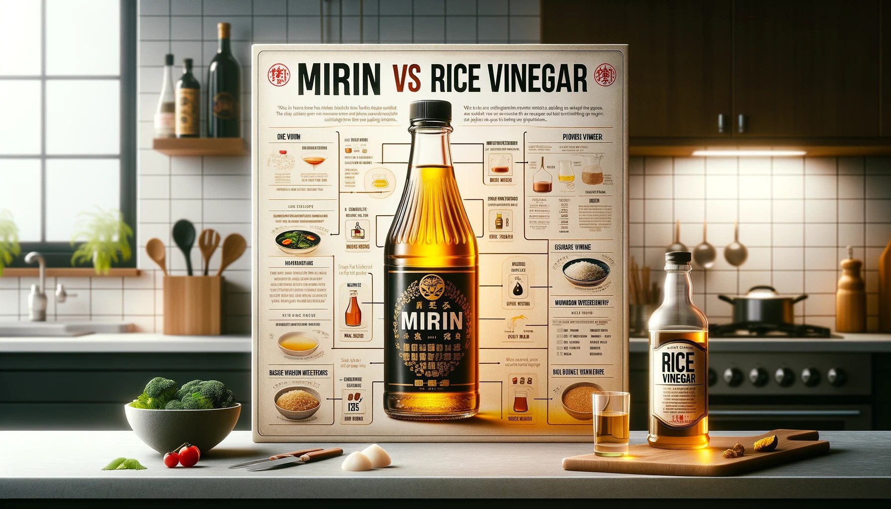 Is Mirin And Rice Vinegar The Same? Demystifying the Differences