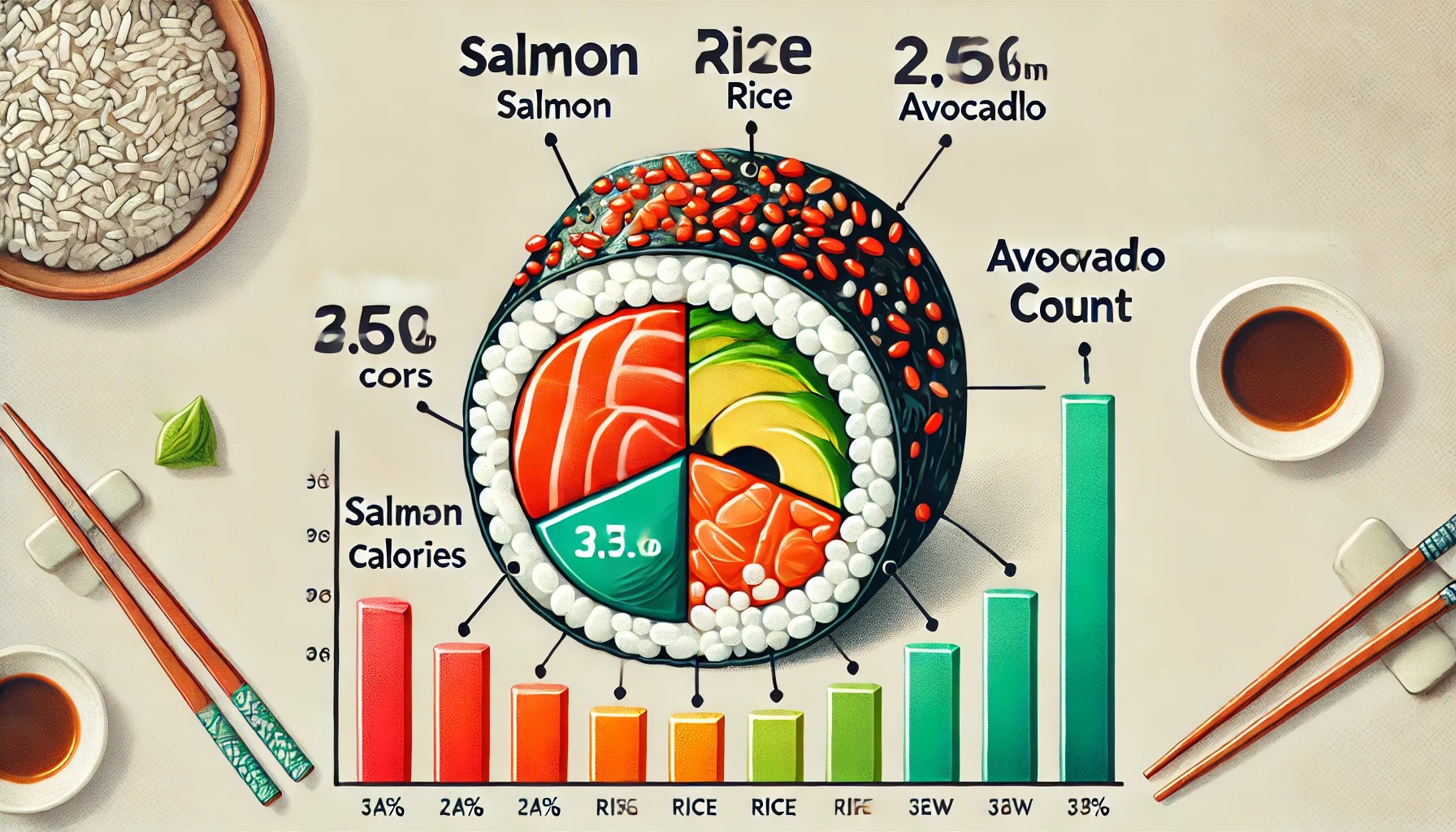 Calorie Count How Many Calories In A Salmon Roll
