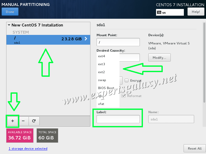 StepbyStep Procedure to Install CentOS Experts Galaxy