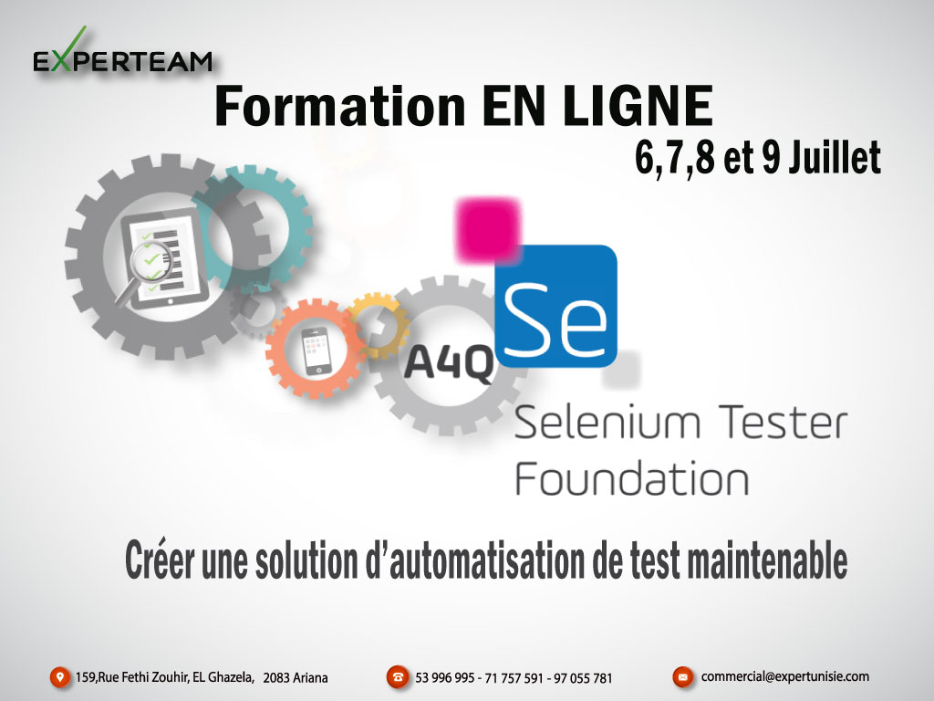 Testeur sélénium A4Q Tunisie Expert Team Tunisie