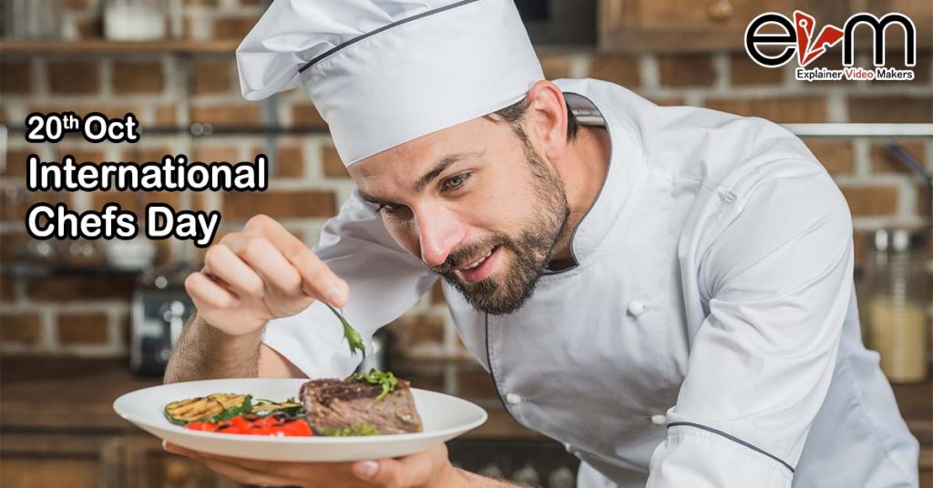 20th October International Chefs Day Explainer Video Makers