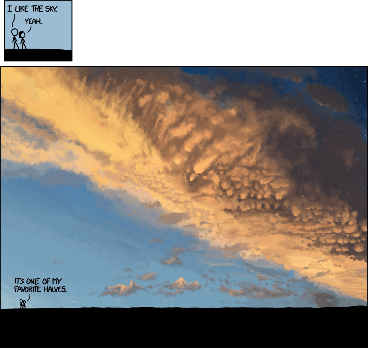 1556 The Sky explain xkcd