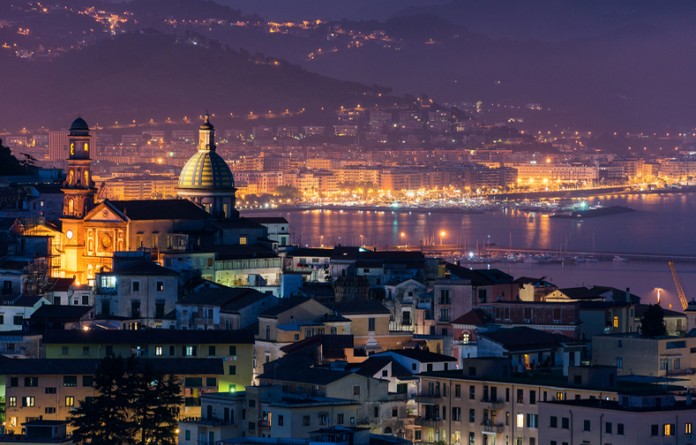 Salerno a beautiful coastal Town in Italy