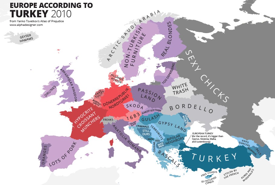 10 Maps shows Europe according to Europeans Page 6