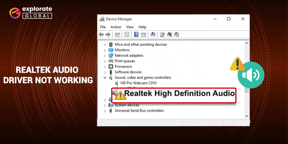 How to Fix Realtek Audio Driver Not Working on Windows 10/11