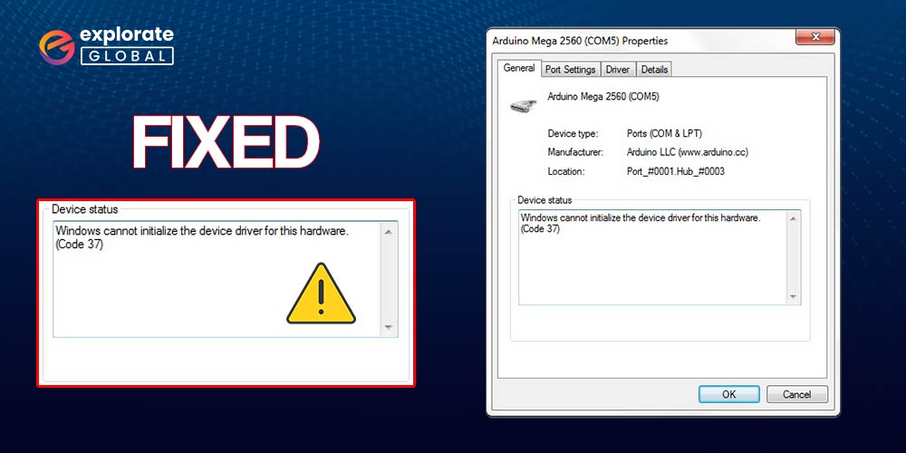 Solved Windows Cannot Initialize The Device Driver For This Hardware Error