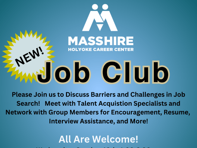 Explore Holyoke Job Club