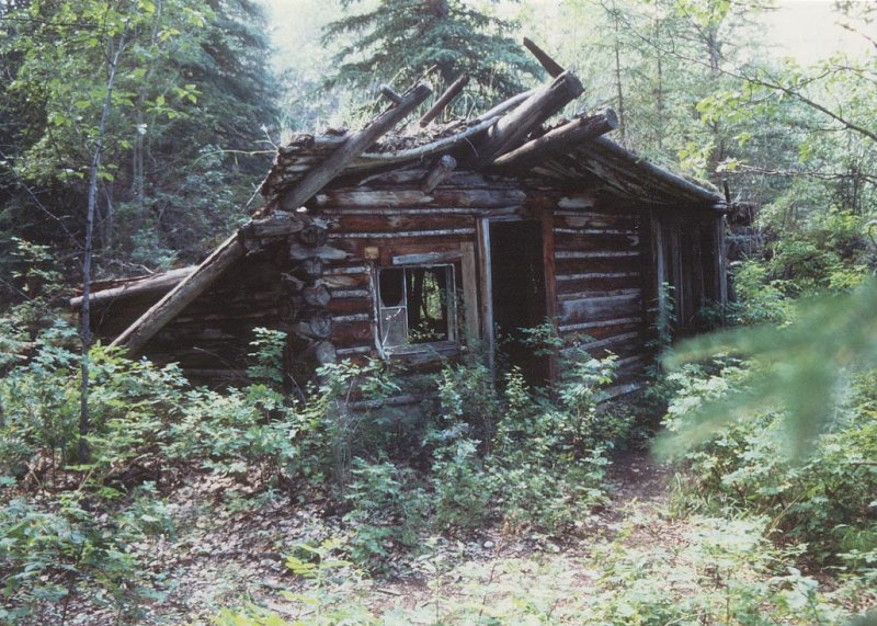 Our Time Machine is a Canoe Yukon Log Cabin Photo 3 ExploreNorth