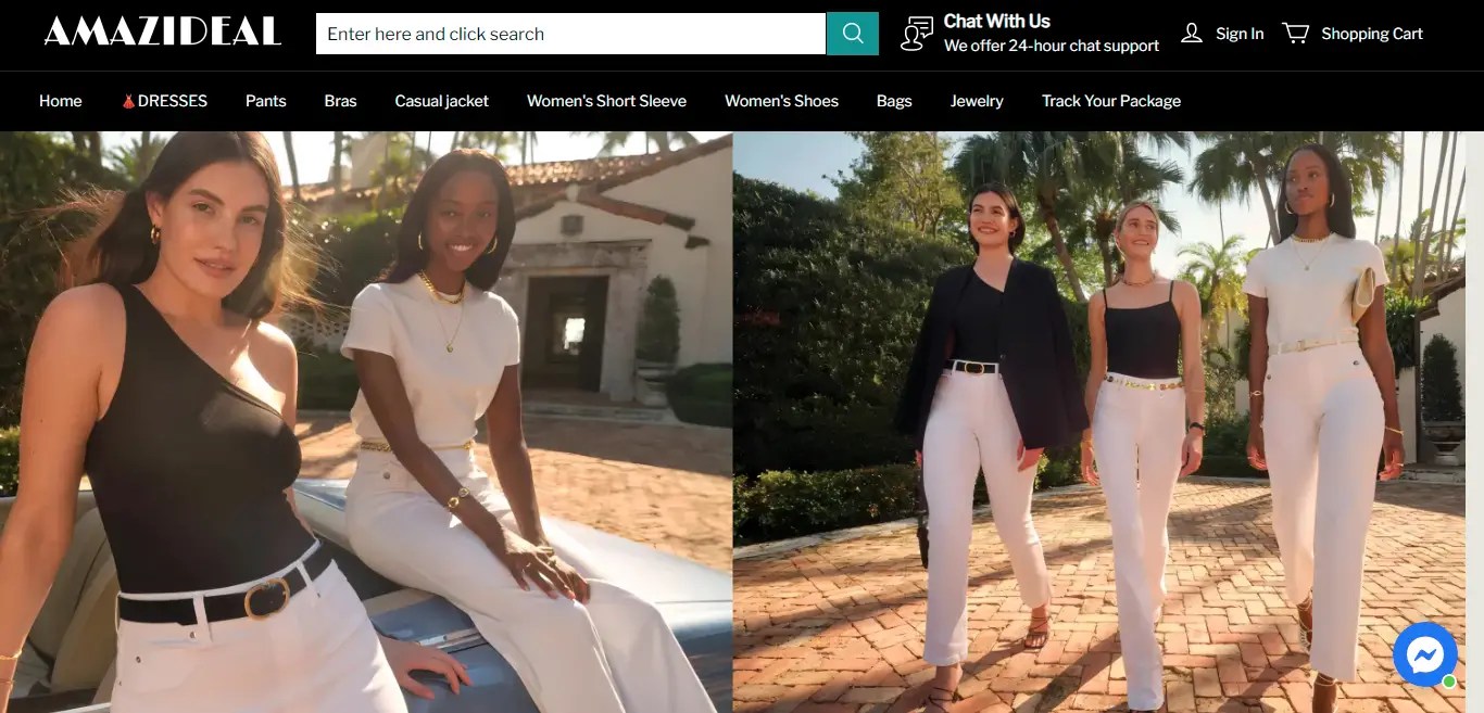 Amazideal Review 2023 Genuine store for trendy fashion items or scam