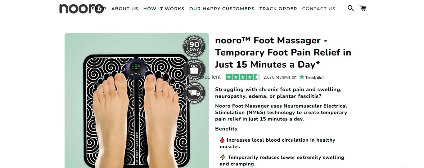 Nooro Foot Massager Review Does This Foot Pain Reliever Truly Work