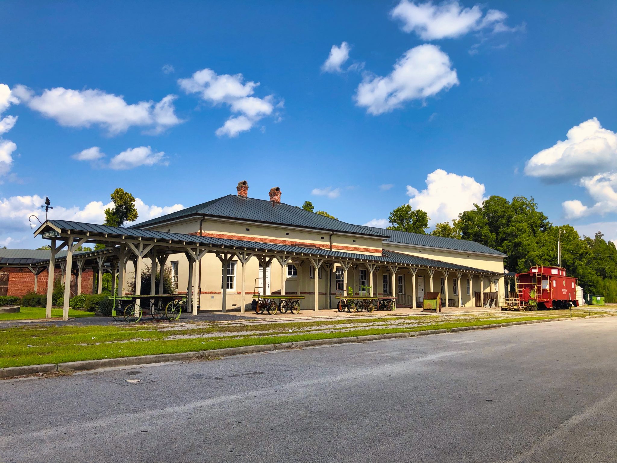 Branchville Southern Railway Passenger Depot Explore South Carolina