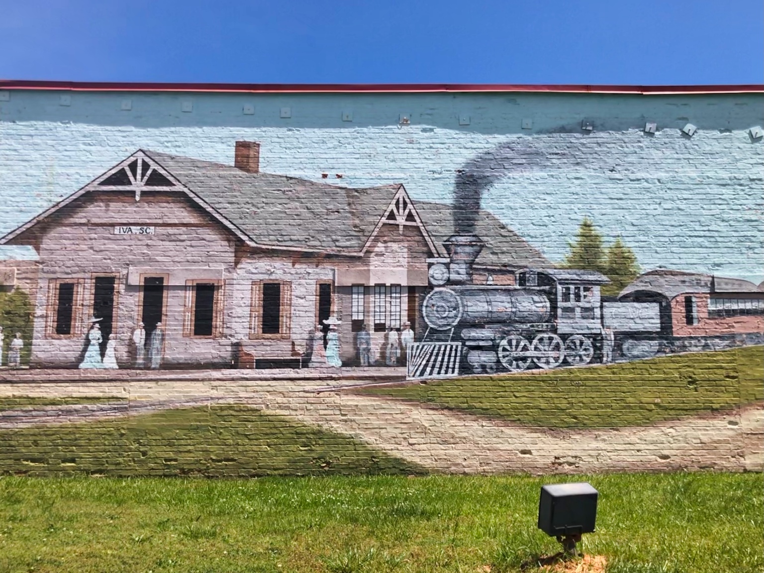 Iva Depot Mural Explore South Carolina