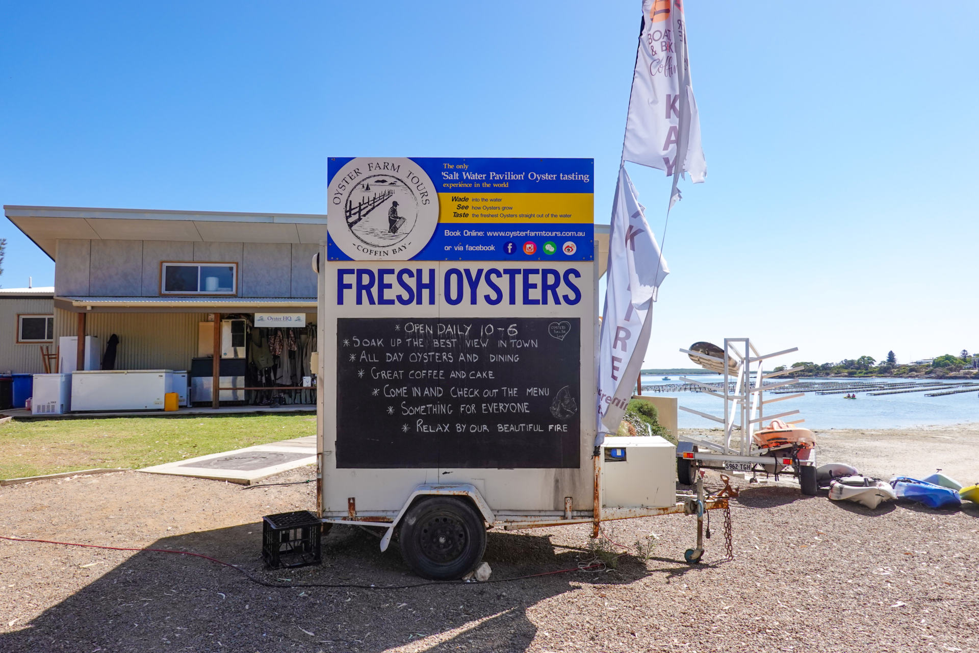 Coffin Bay Oysters The Best Oyster Farm Tour on the Eyre Pensinsula Explore Shaw