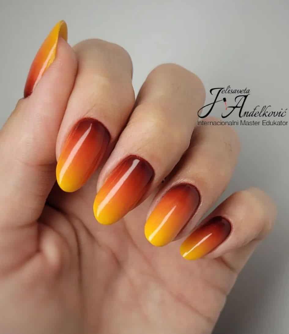 23+ Fresh Fall Ombre Nails To Obsess Over in 2024! Explore Trending