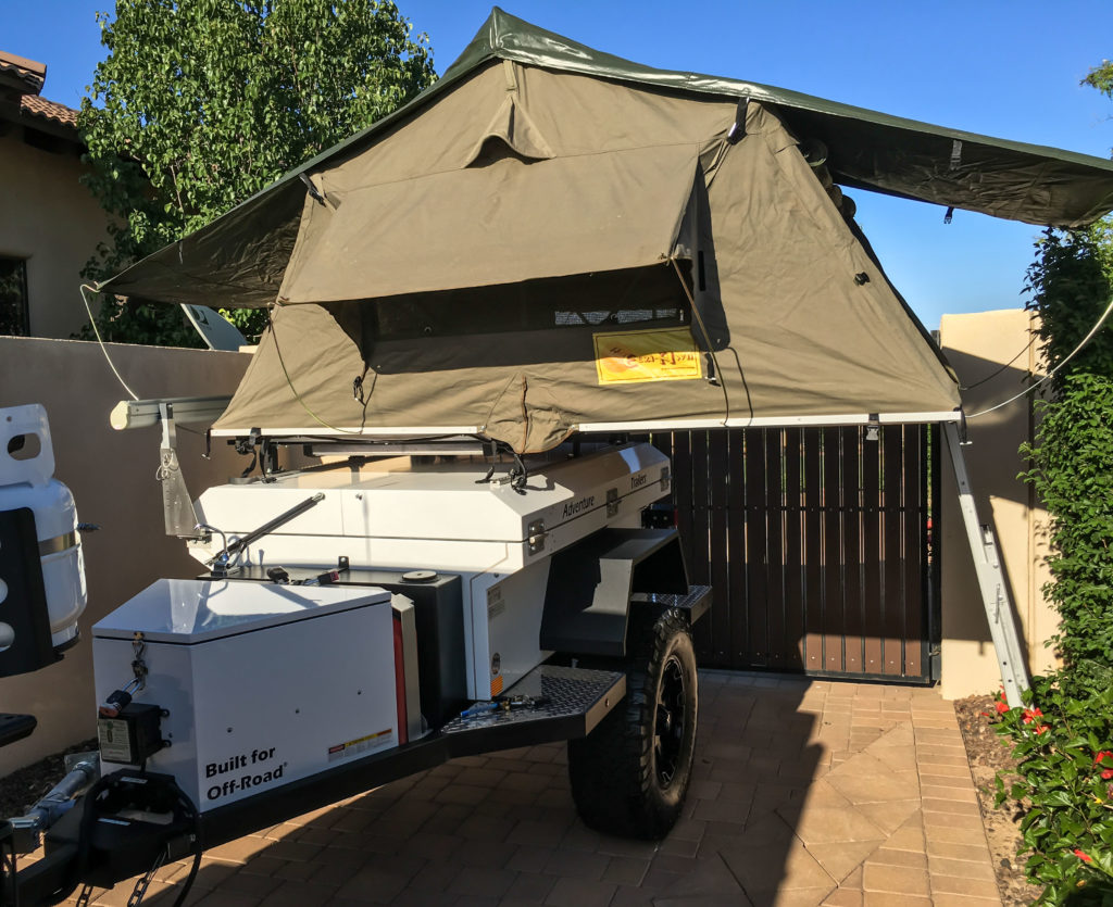 FOR SALE 2014 Custom AT Overland Equipment Chaser Trailer EXPLORING ELEMENTS