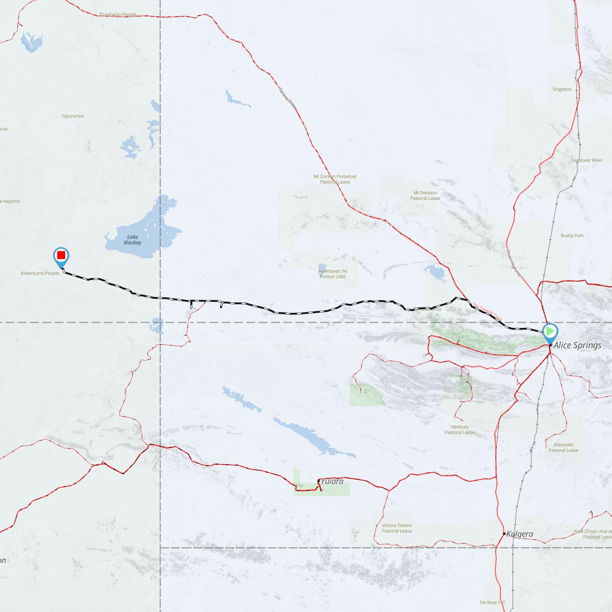 Alice Springs to Kiwirrkurra NT