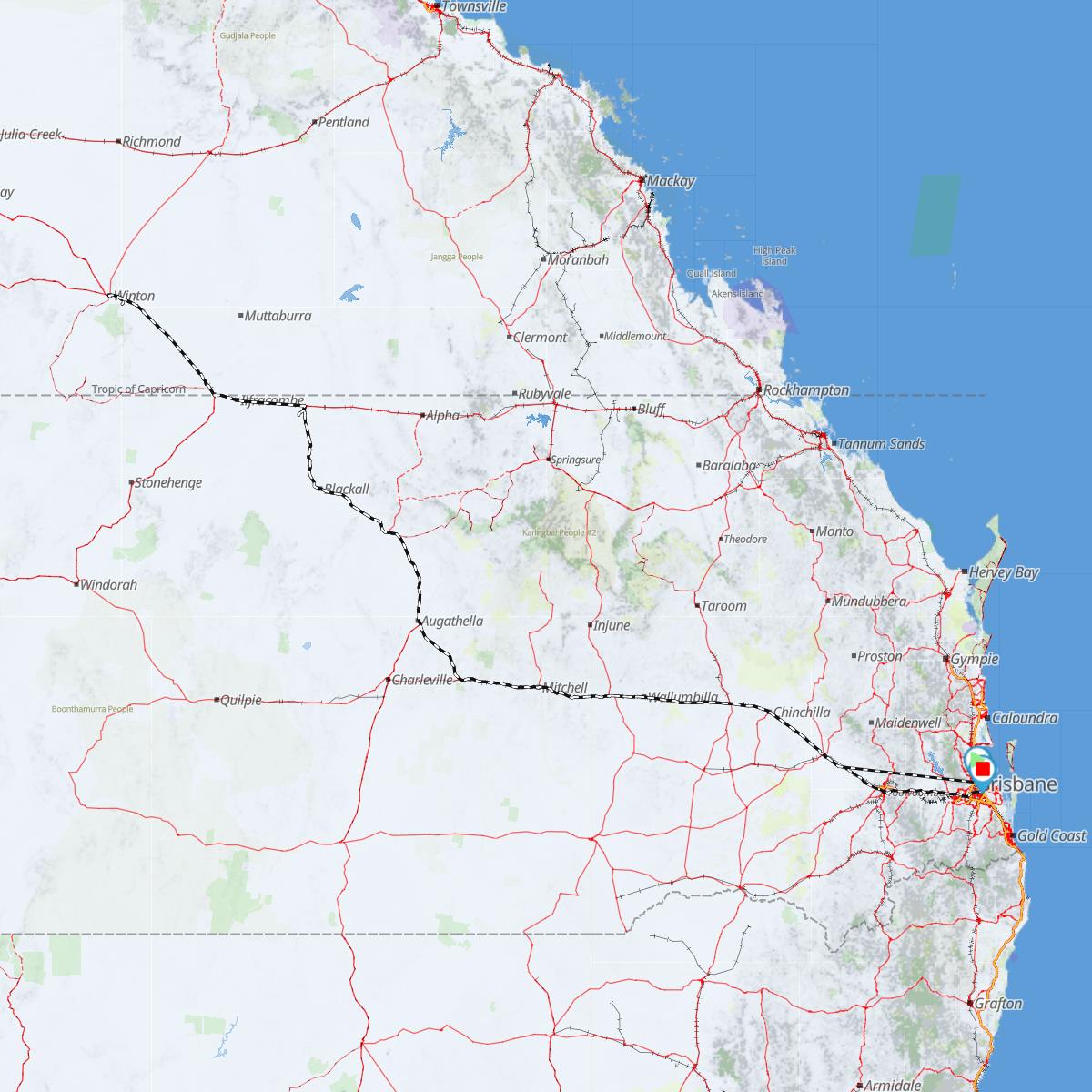 2016.3 W Qld Trek to Longreach, Winton QLD