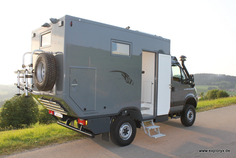 Eingangstreppen in Wohnmobile