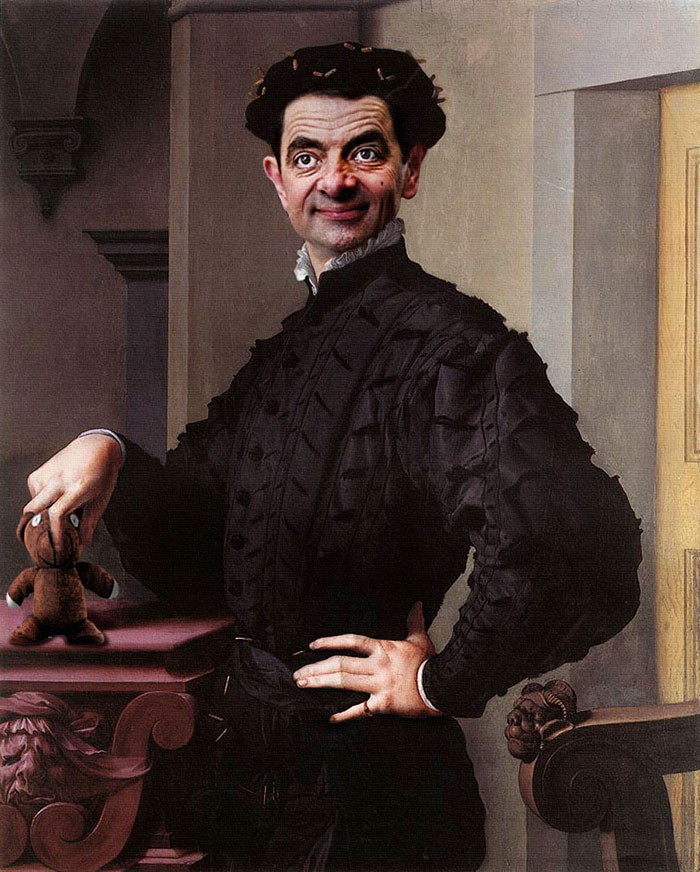Mr. Bean’s Dream to Historical Portrait Finally Came True