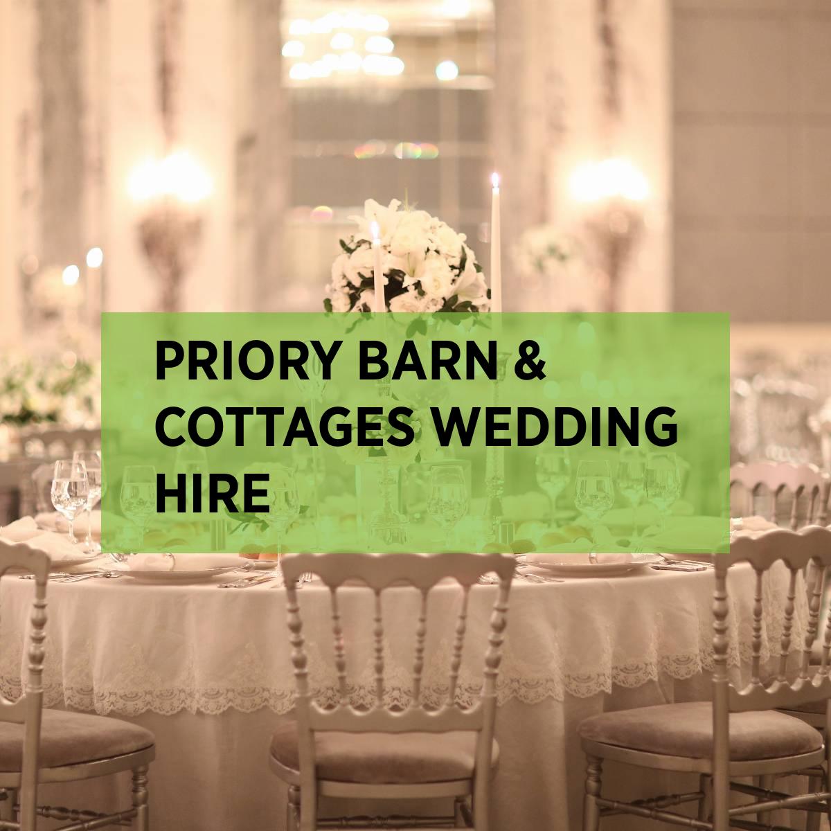 Priory Barn & Cottages Furniture Hire • Expo Hire UK