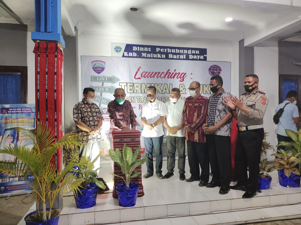 Puncak Harhubnas, Bupati MBD Launching Termikal dan Jukir