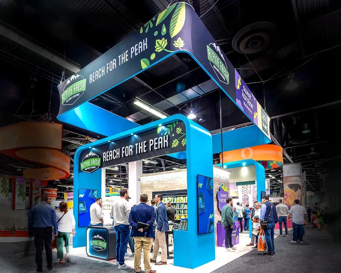 Alpine Fresh Trade Show Exhibit 20x30 Exponents