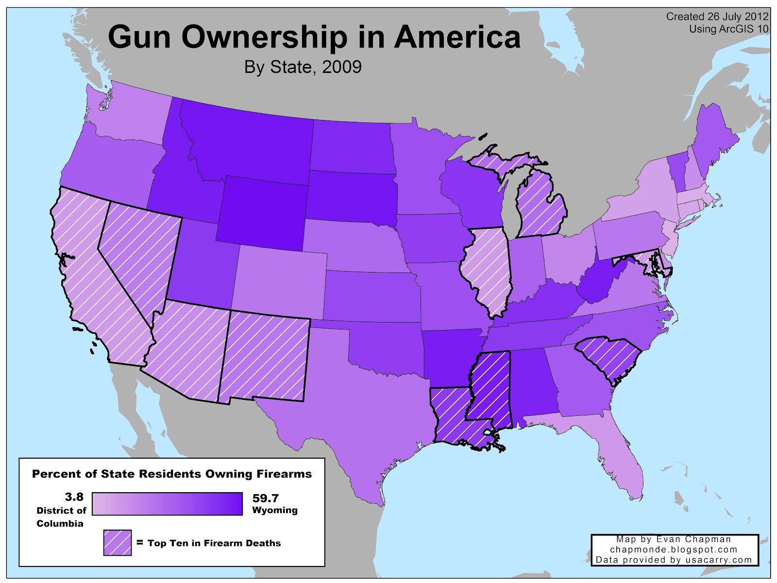 32 InfoMaps Of The United States
