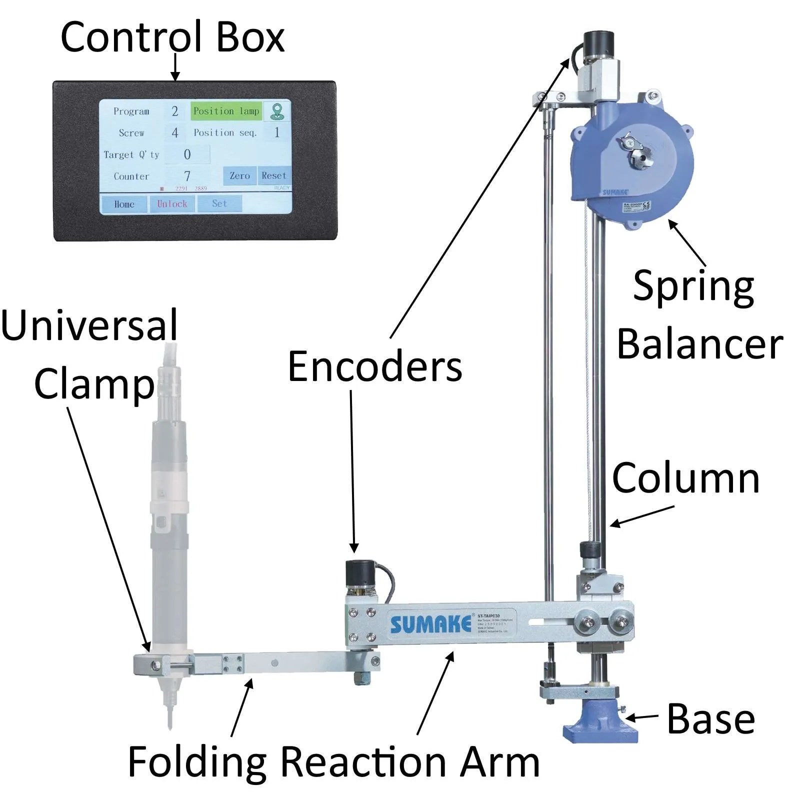STTAIP030 Position Control Torque Arm By Sumake
