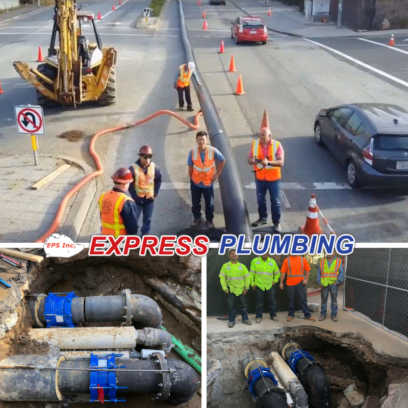 Underground Pipeline Inspections with CCTV Bay Area Plumbers in San