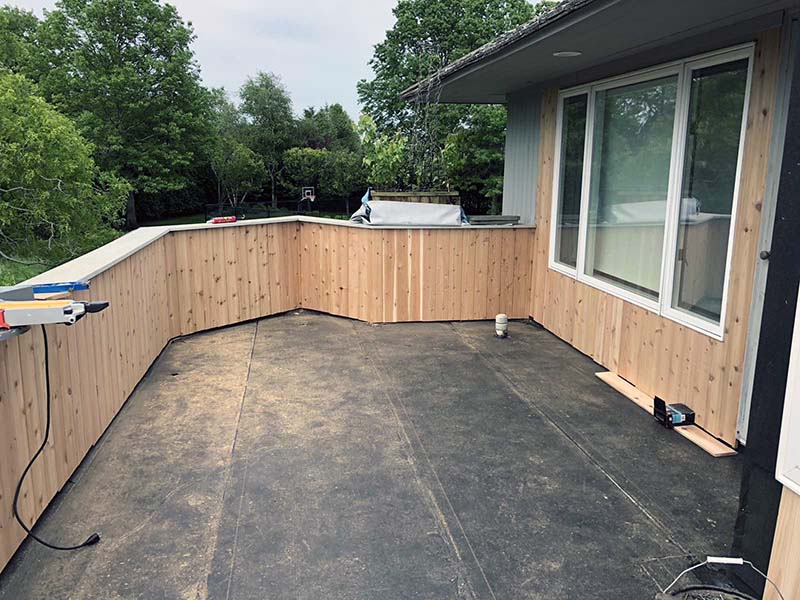 Balcony Decks Installed Upper Level House Decks Second Storey Deck