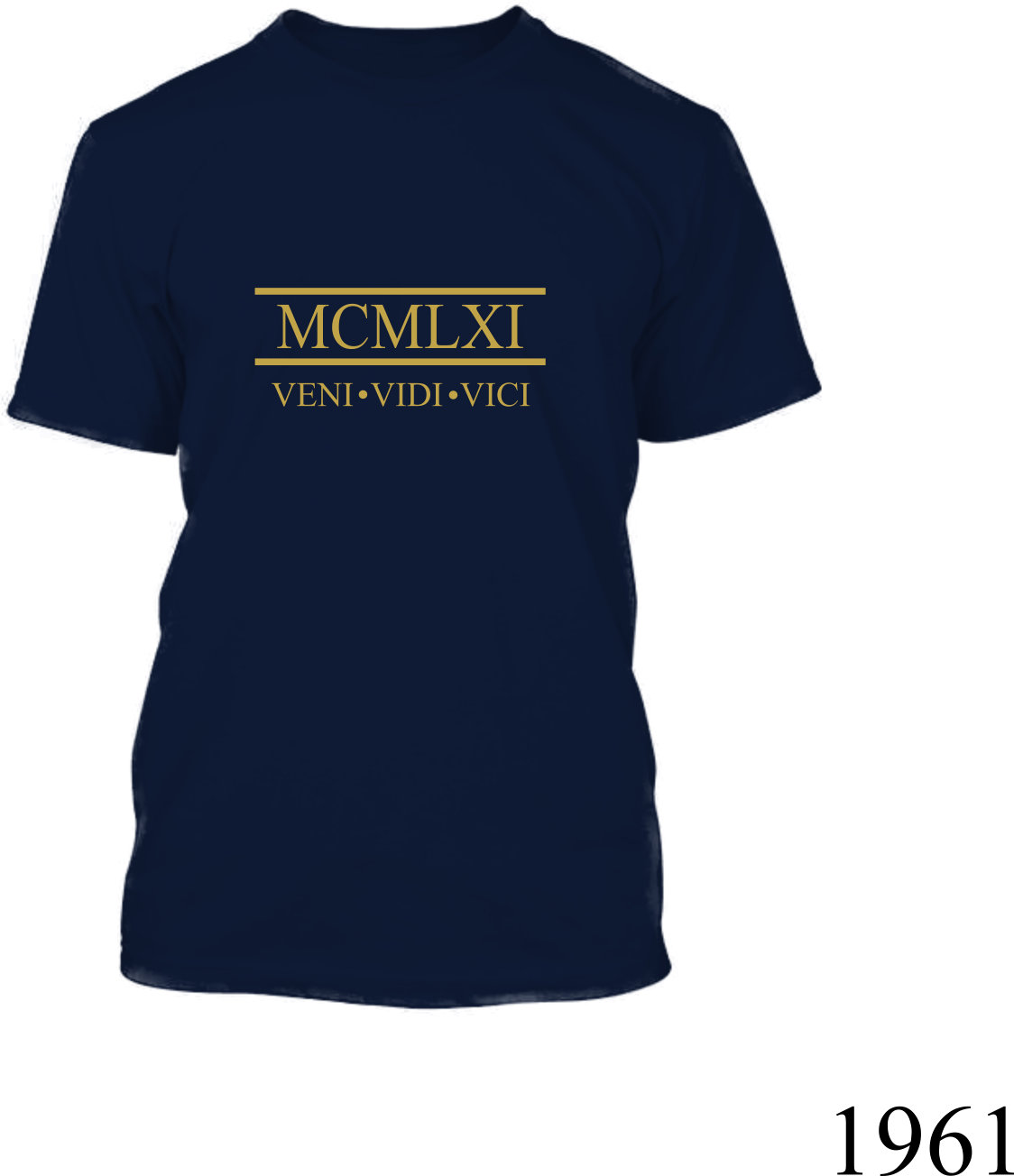 ROMAN NUMERALS 1961 60th Birthday TShirt (2021), Gift, Premium