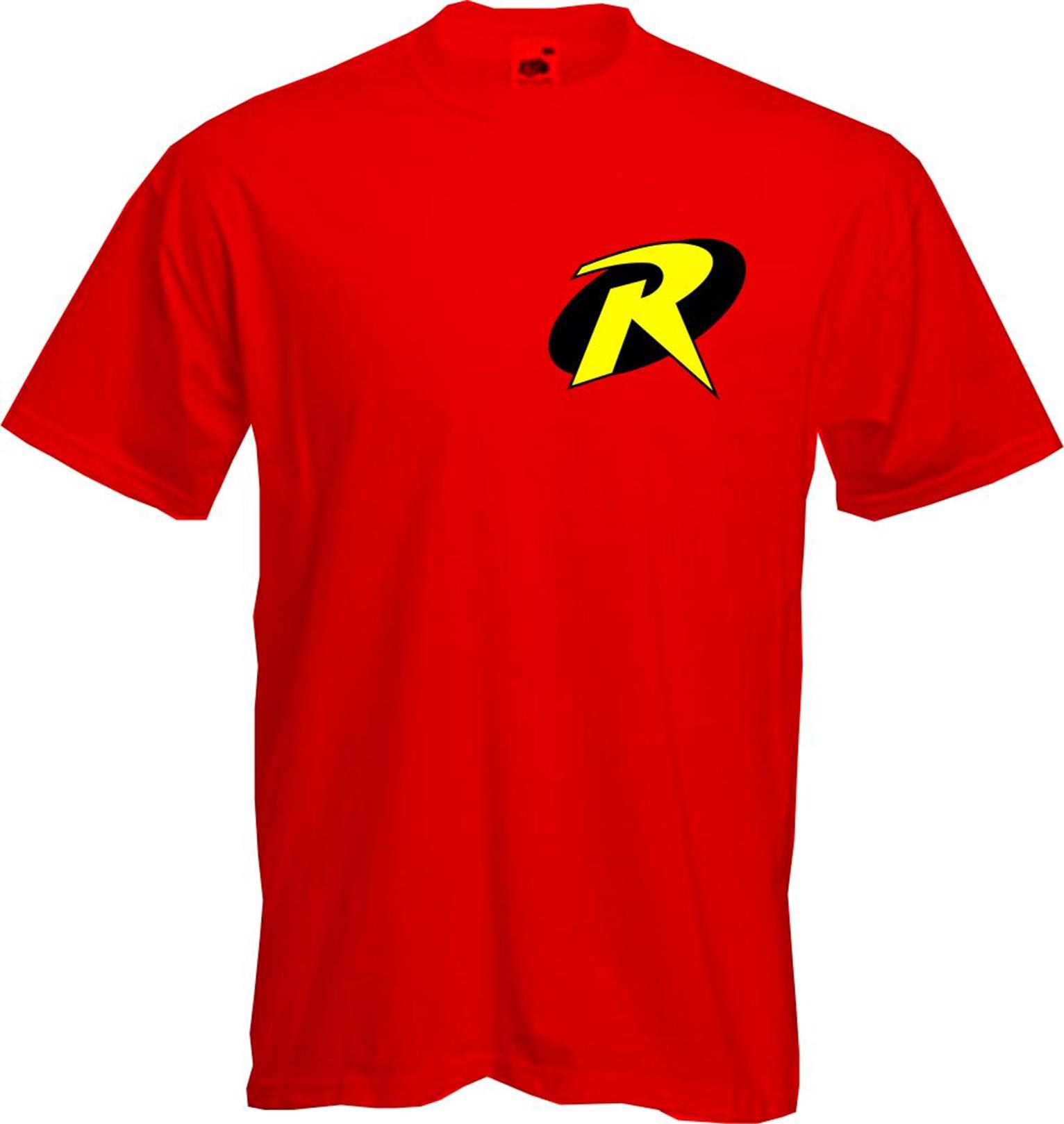ROBIN (BATMAN) Comic Book Fancy Dress Superhero Quality T Shirt