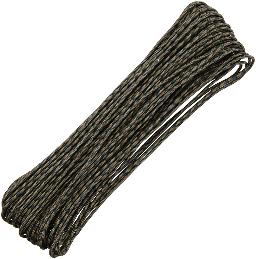 Extac Australia Atwood Rope MFG 3/ 32 Paracord Woodland Camo 100ft RG1155