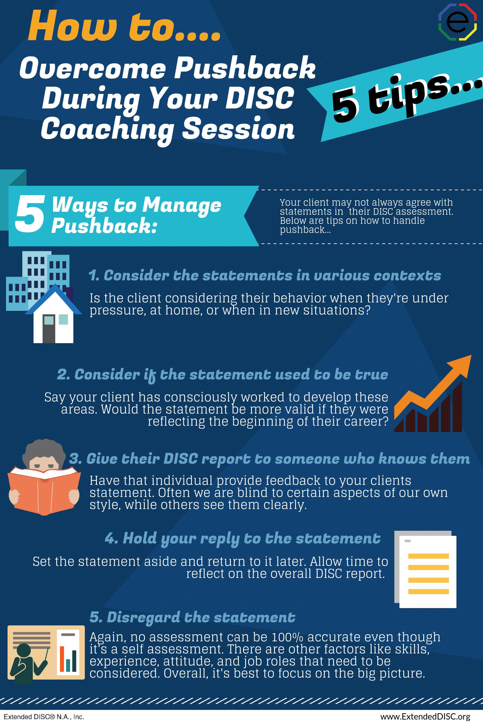 DISC Coaching Session Client Pushback Extended DISC
