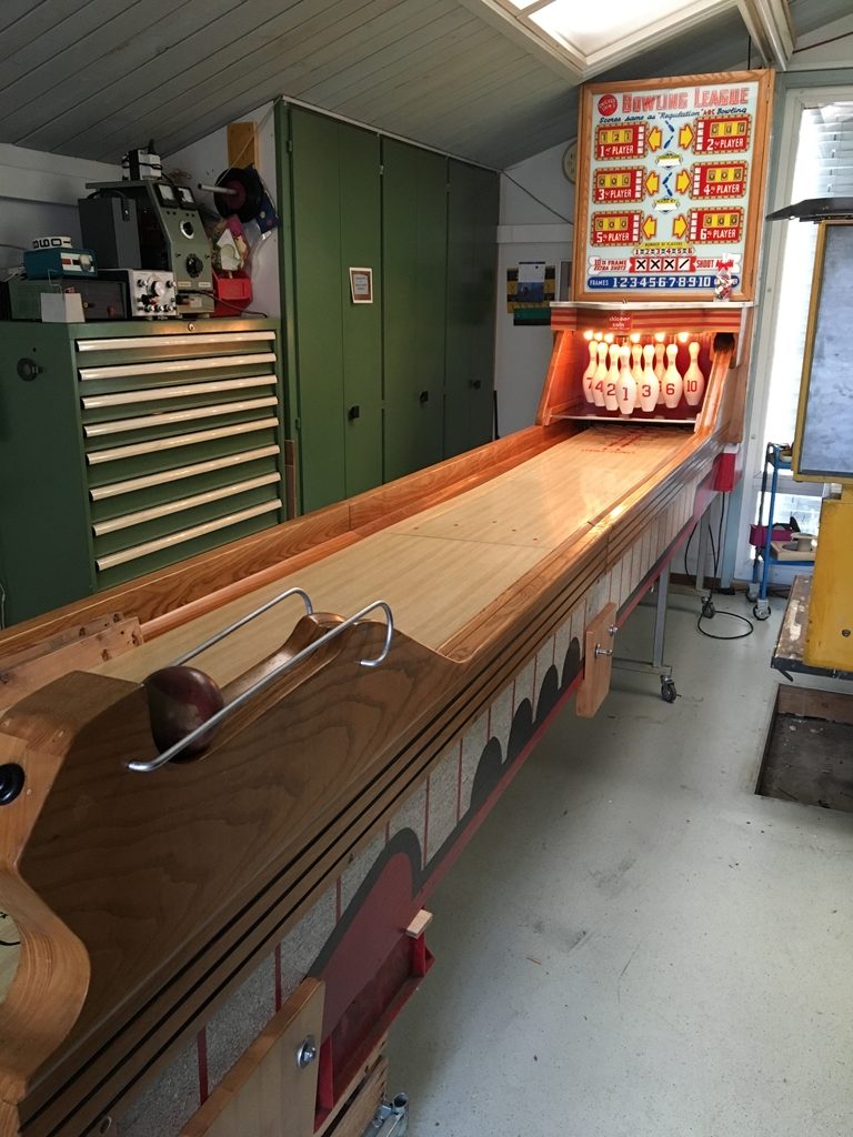 1957 Chicago Coin Bowling League Bowling Alley Extraball