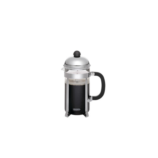 BonJour 3Cup French Press, Stainless Steel