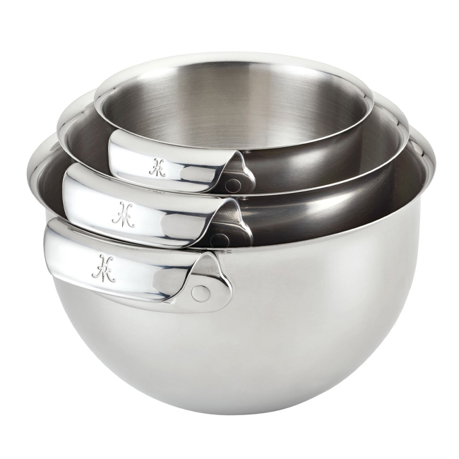 Hestan Provisions Stainless Steel Mixing Bowl Set, 3Piece