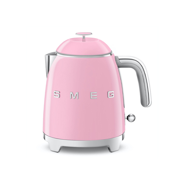 Smeg 3.3Cup Electric MiniKettle Pastel Pink