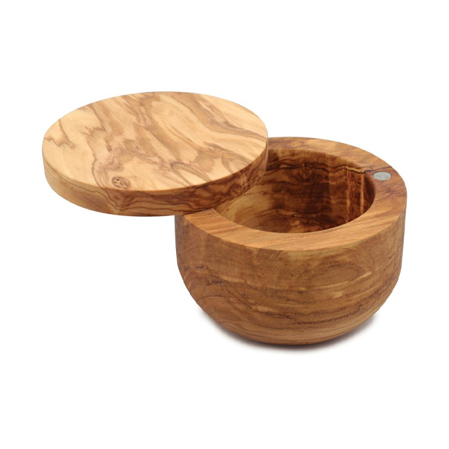 Swissmar Olive Wood Salt Keeper Siena