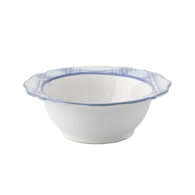 Juliska Tartan Chambray Dessert/Salad Plate